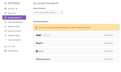 Strikingly payment options Strikingly payment options